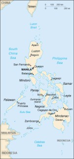 Übersichtskarte Philippinen